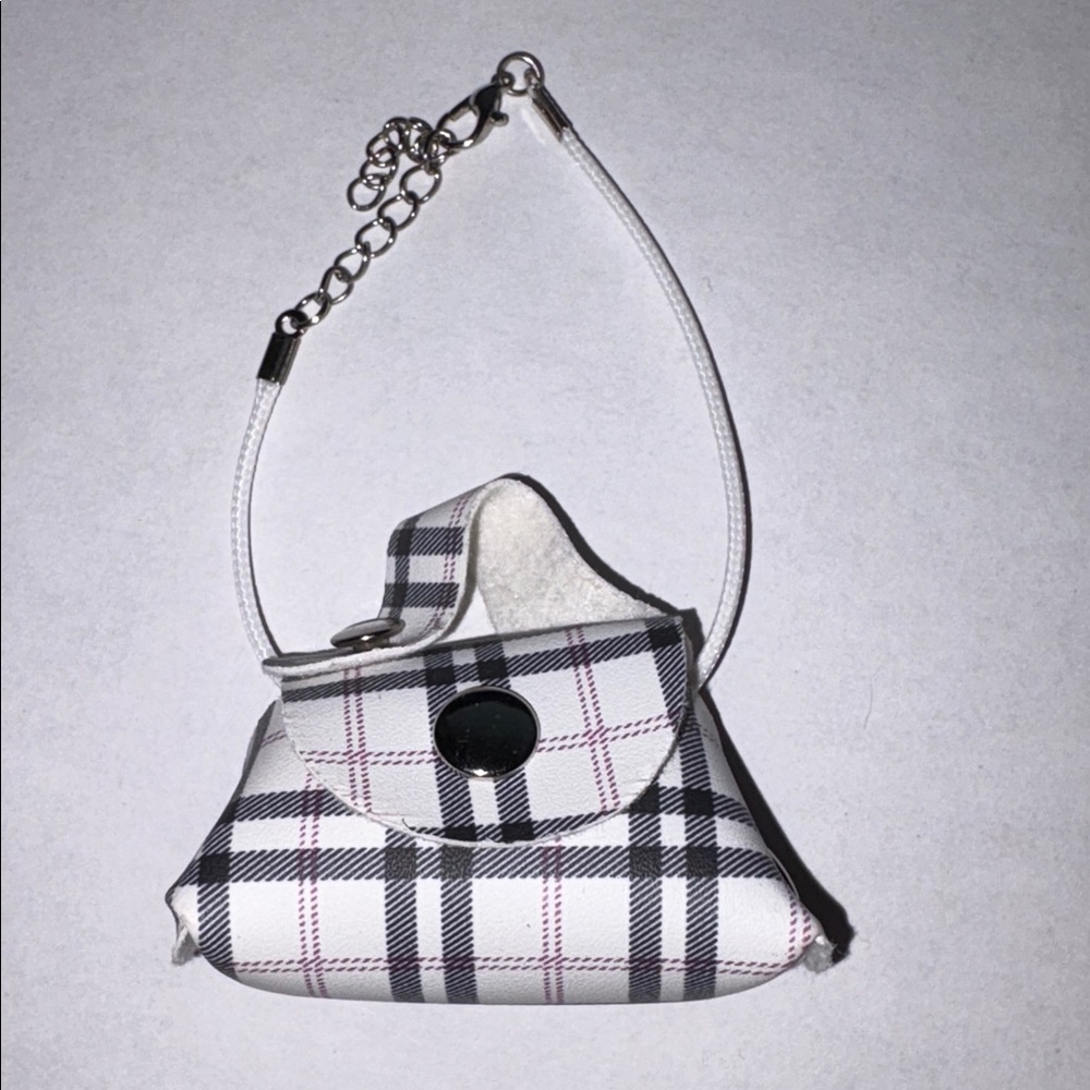 Labubu Plaid Purse Handbag